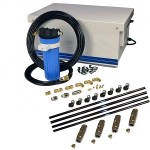 Cool Zone Farm Misting Commercial Pulley Drive Stainless Kit 